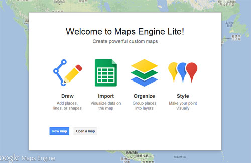 谷歌推出精简版地图引擎