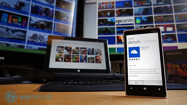 微软终于发布Windows Phone 8平台SkyDrive应用程