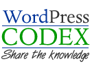 WordPress Codex社区