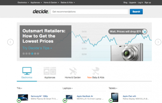 eBay收购价格预测创业公司Decide.com