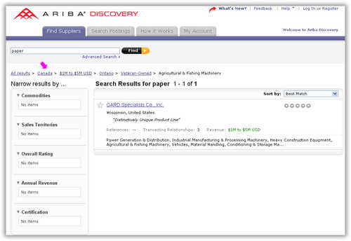 网页设计:超级面包屑的分面查找