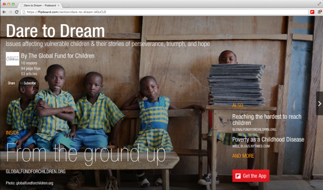 Flipboar由移动端杀回网页版