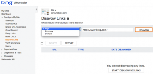 Google Disavow Links Tool让你可以拒绝低品质的链接