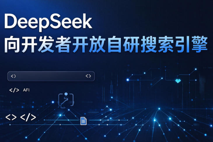DeepSeek向开发者开放自研搜索引擎