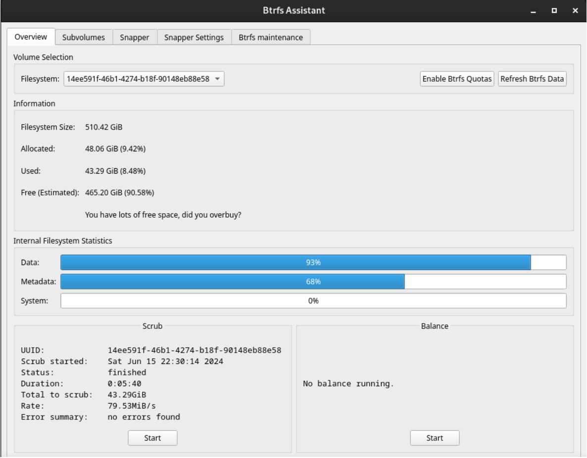 Btrfs Assistant简介