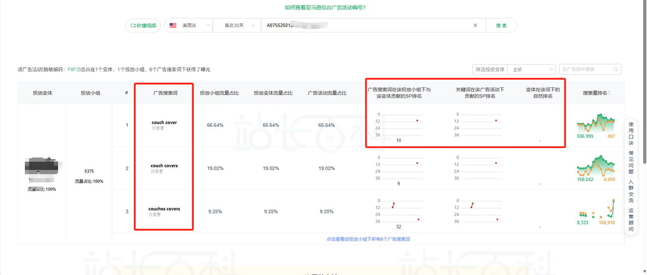Sif关键词广告透视仪:查ASIN定位广告