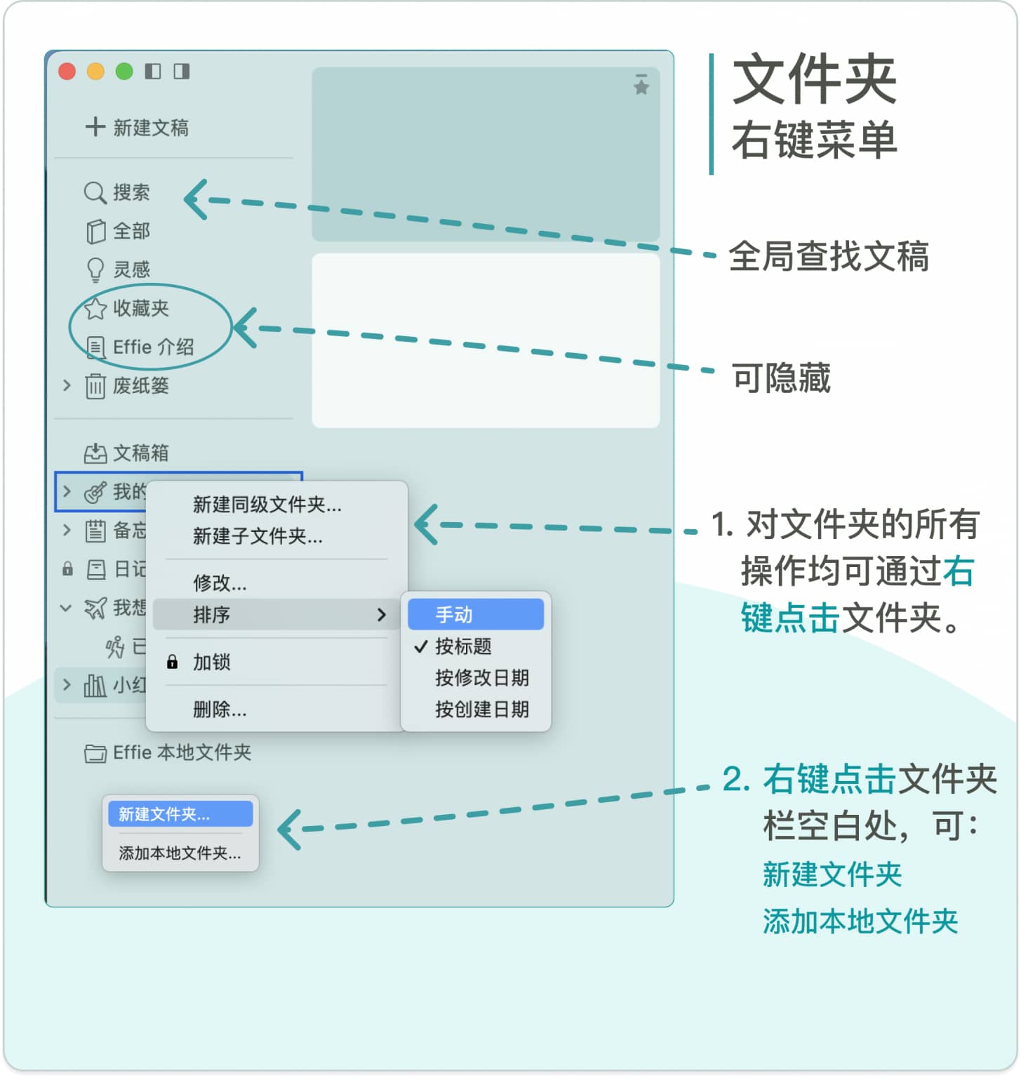 Effie写作软件使用教程(Mac版)