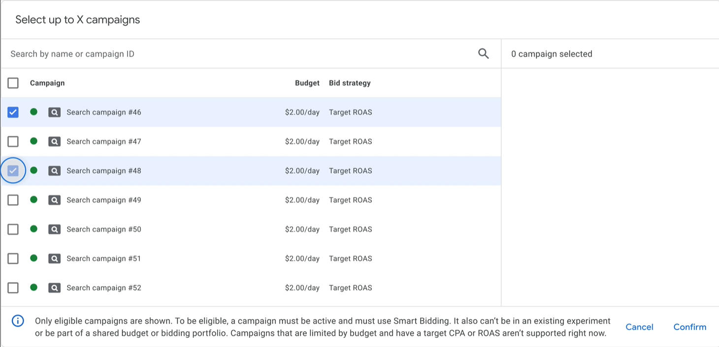 Google Ads新增搜索广告与AI Max实验工具