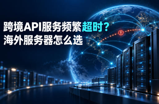 跨境API服务频繁超时？海外服务器怎么选