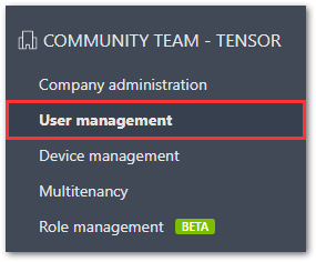 TeamViewer用户管理
