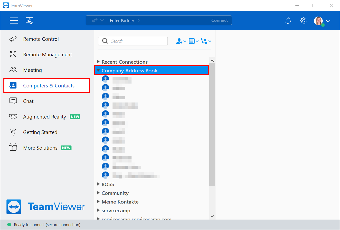 TeamViewer用户管理