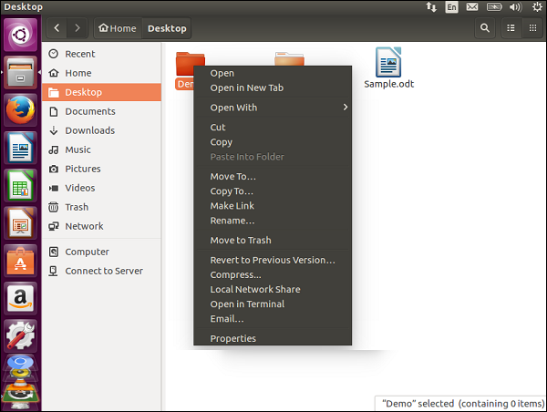 Ubuntu文件/文件夹