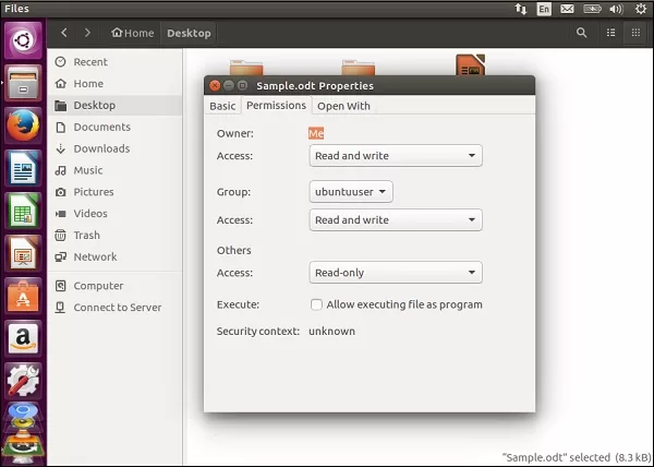 Ubuntu文件/文件夹