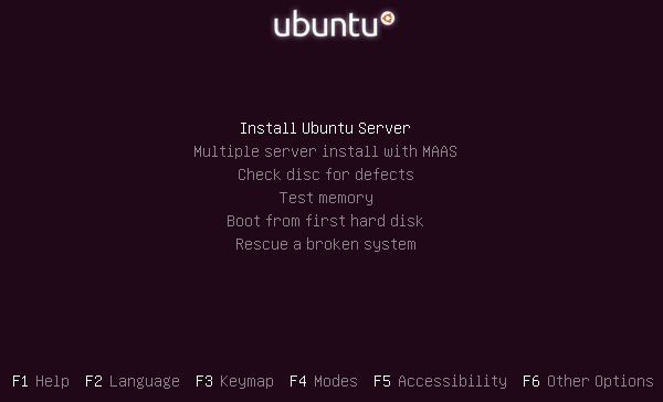 Ubuntu服务器安装