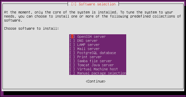 Ubuntu服务器安装
