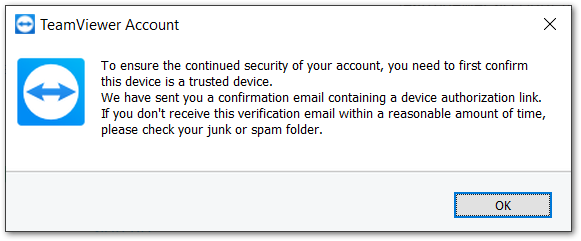 TeamViewer添加信任设备