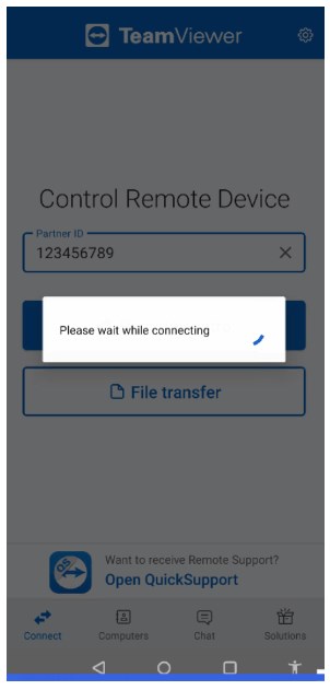 TeamViewer控制安卓设备