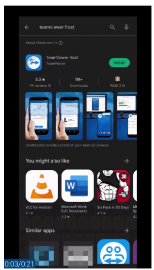 TeamViewer控制安卓设备