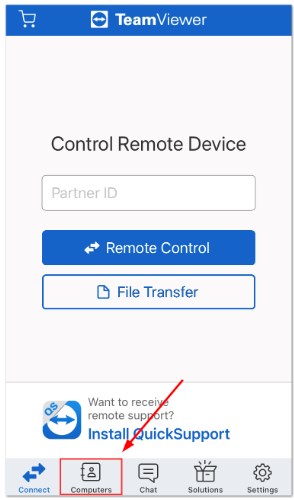 TeamViewer控制安卓设备