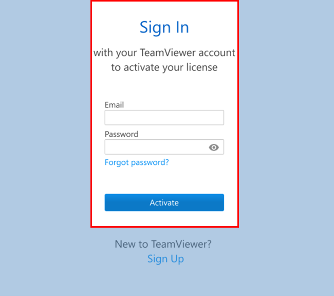 TeamViewer入门版许可证