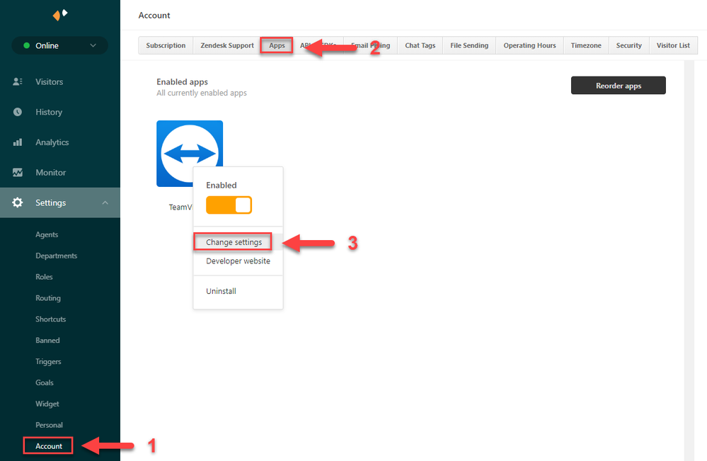 TeamViewer Zendesk集成