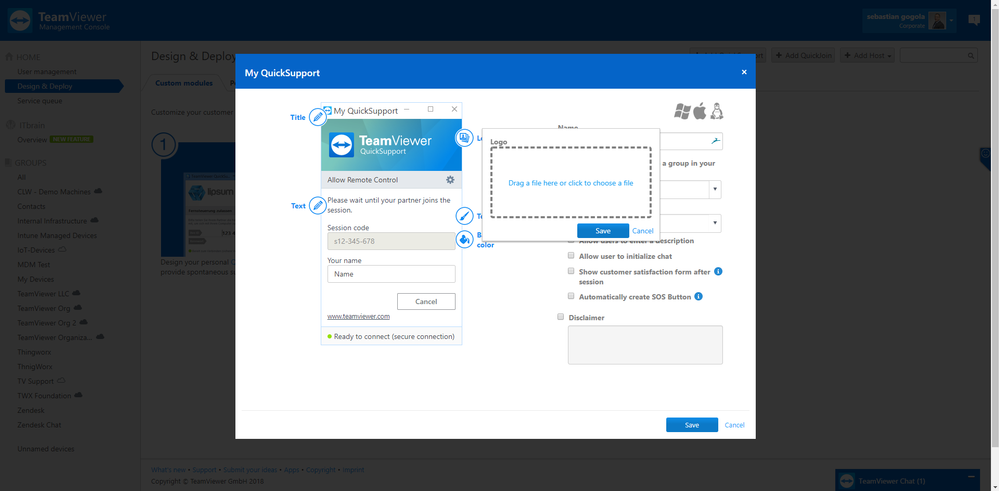 TeamViewer Zendesk集成
