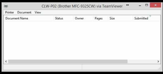 TeamViewer打印故障排除