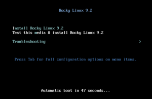 Rocky Linux9安装
