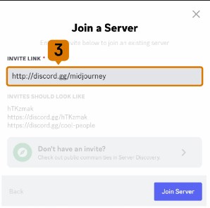 加入Midjourney服务器