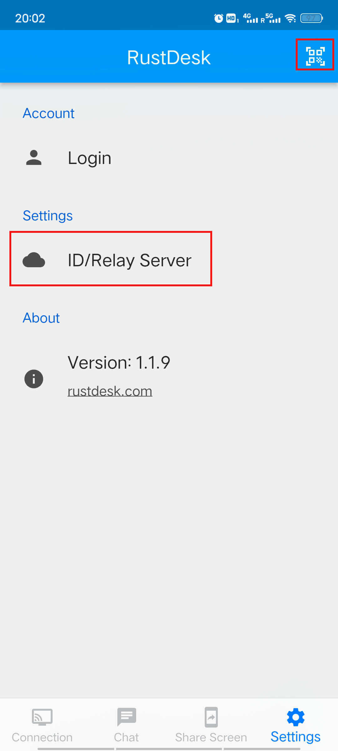 RustDesk Android客户端
