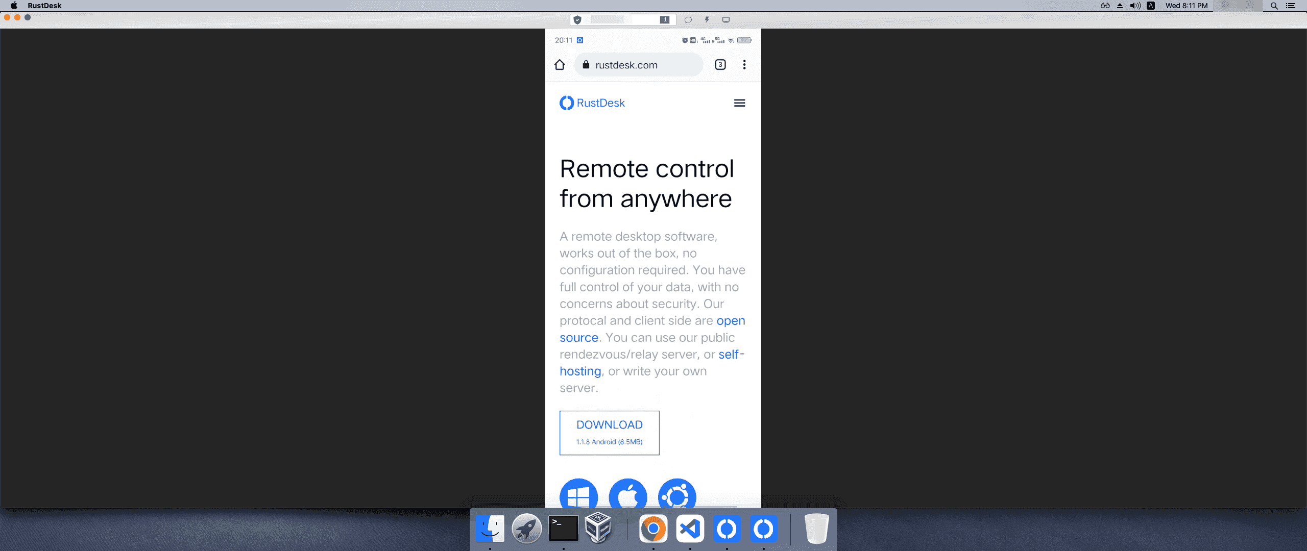 RustDesk Android客户端