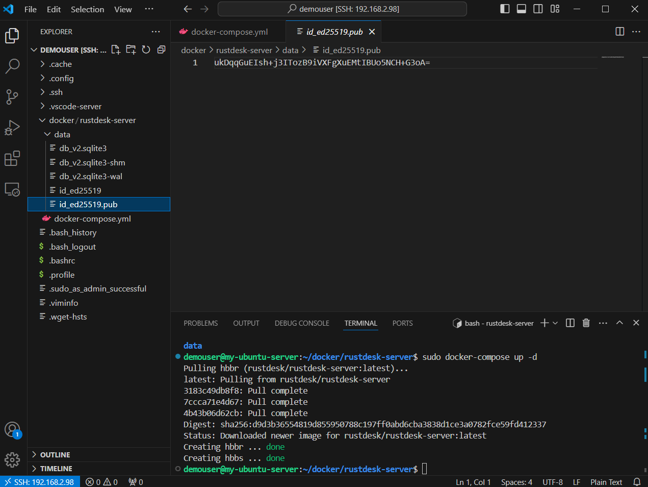 通过Ubuntu安装RustDesk