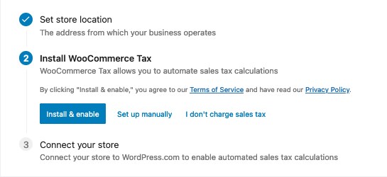 WooCommerce商店设置