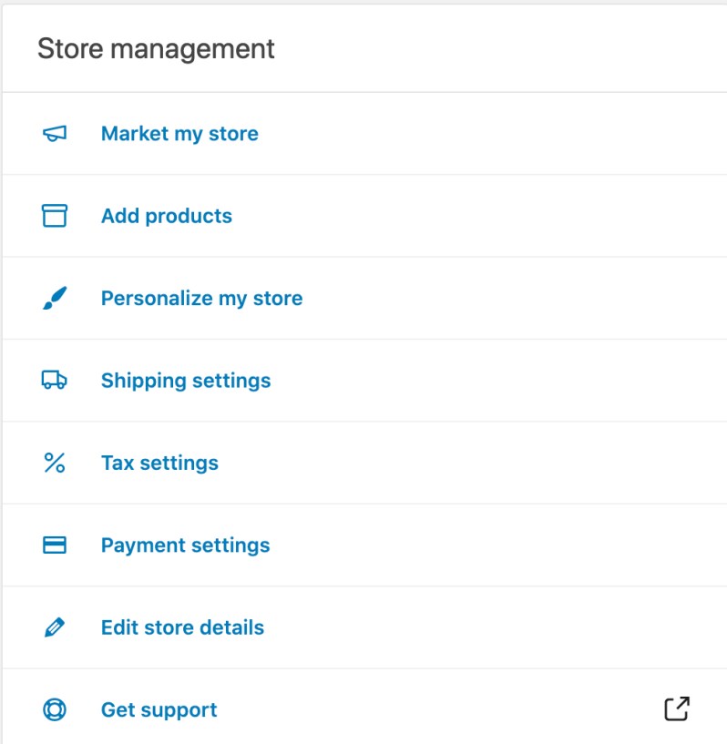 WooCommerce商店设置