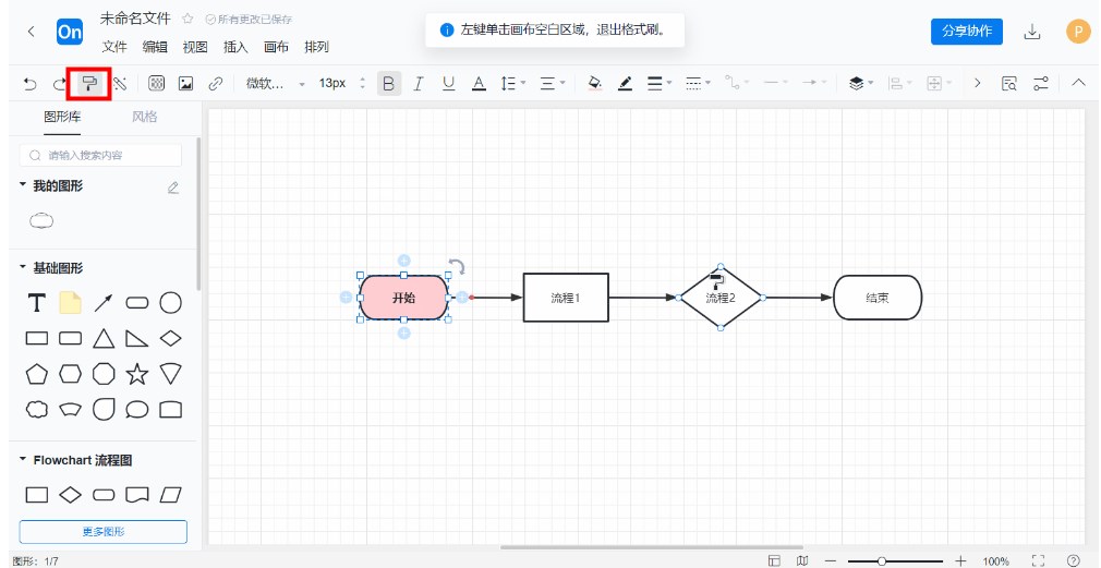 ProcessOn创建流程图