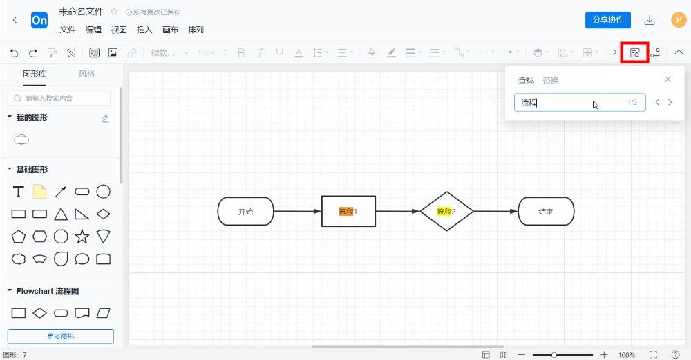 ProcessOn创建流程图