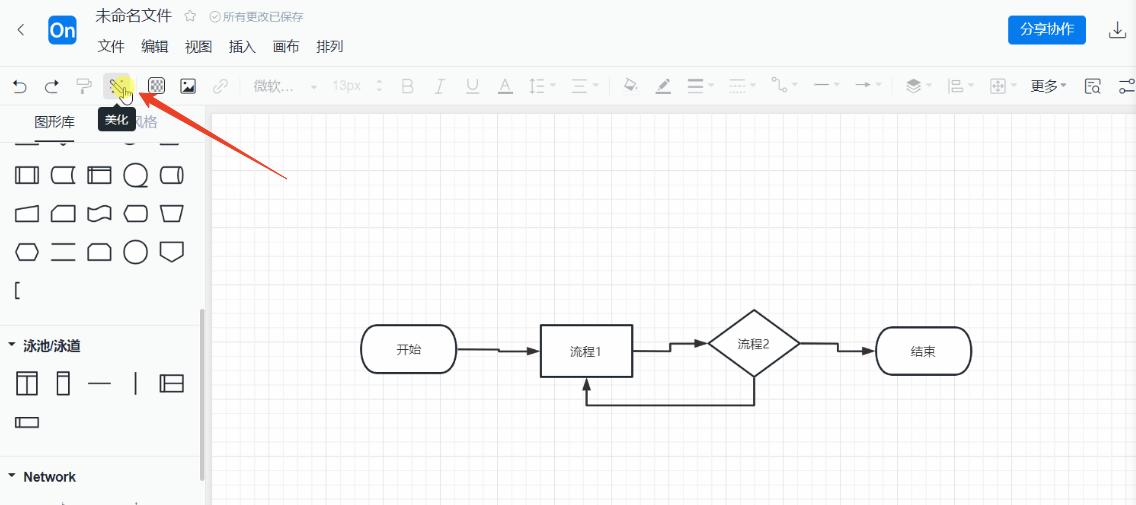 ProcessOn流程图亮点功能
