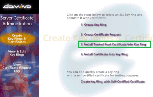 IBM Lotus Domino服务器SSL证书安装