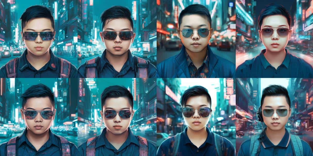 Midjourney生成头像