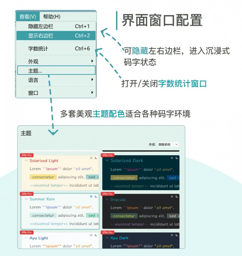 Effie写作软件使用教程(Windows版)