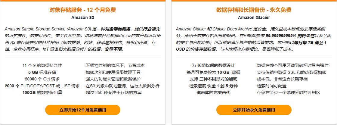 亚马逊云科技年中惊喜福利 2核2G云服务器0元用 100+云产品免费领
