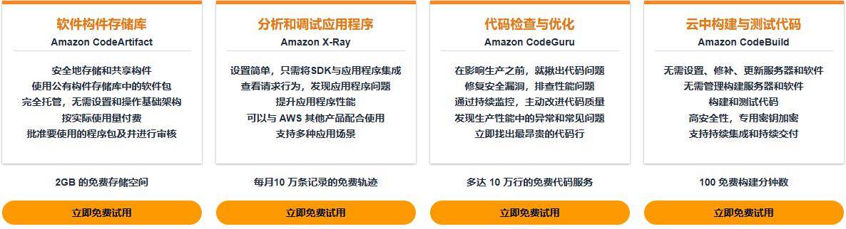亚马逊云科技年中惊喜福利 2核2G云服务器0元用 100+云产品免费领
