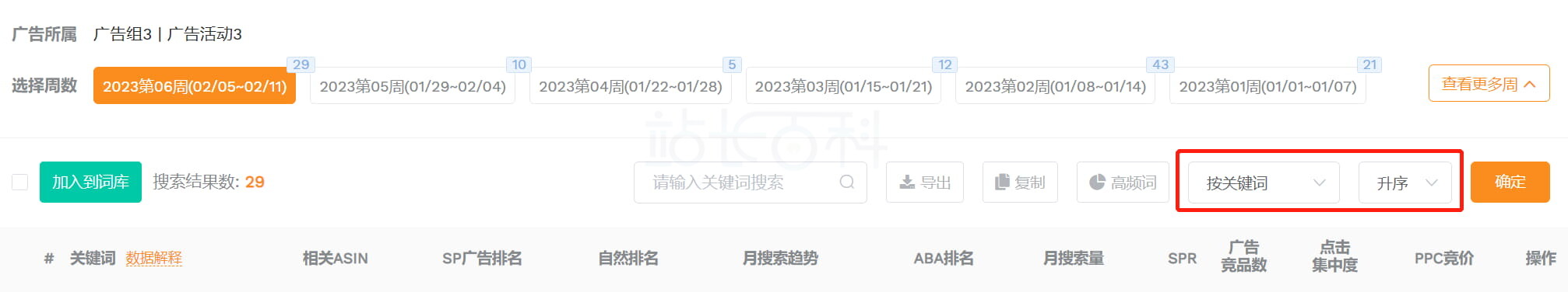 卖家精灵广告洞察