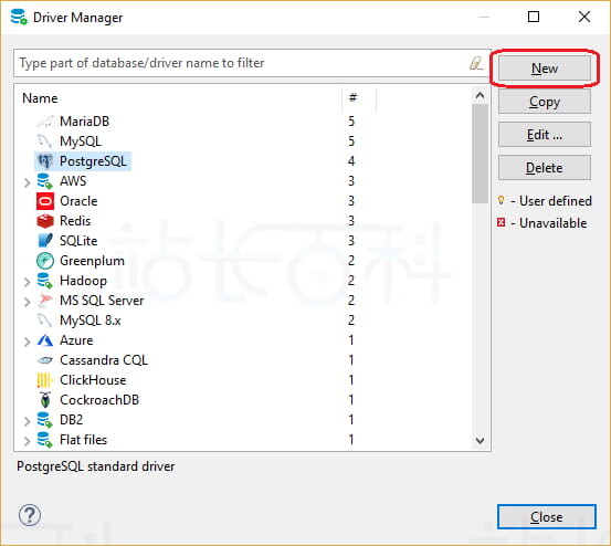 DBeaver驱动怎么设置