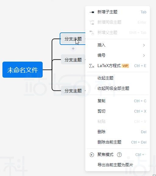 ProcessOn思维导图核心功能