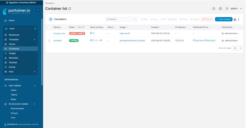 Portainer图形化管理安装部署与Docker镜像原理详解