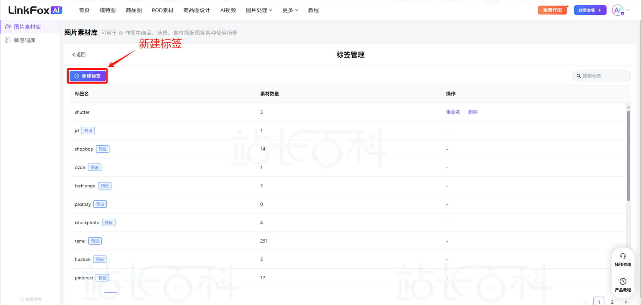 LinkFoxAI插件安装及图片采集使用指南