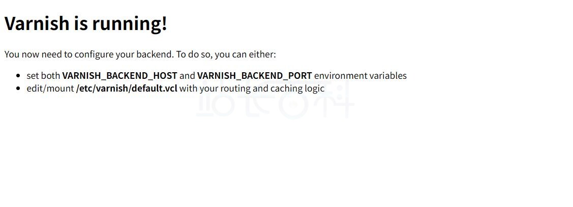 Varnish部署并与WordPress集成使用流程