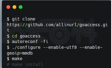 GoAccess日志分析工具安装配置教程