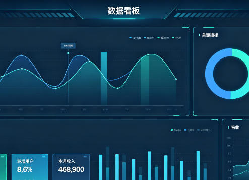 小网站也能做数据看板